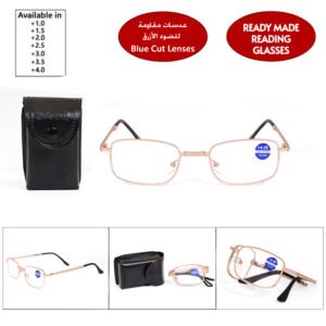 ready made metal folding glasses  f01